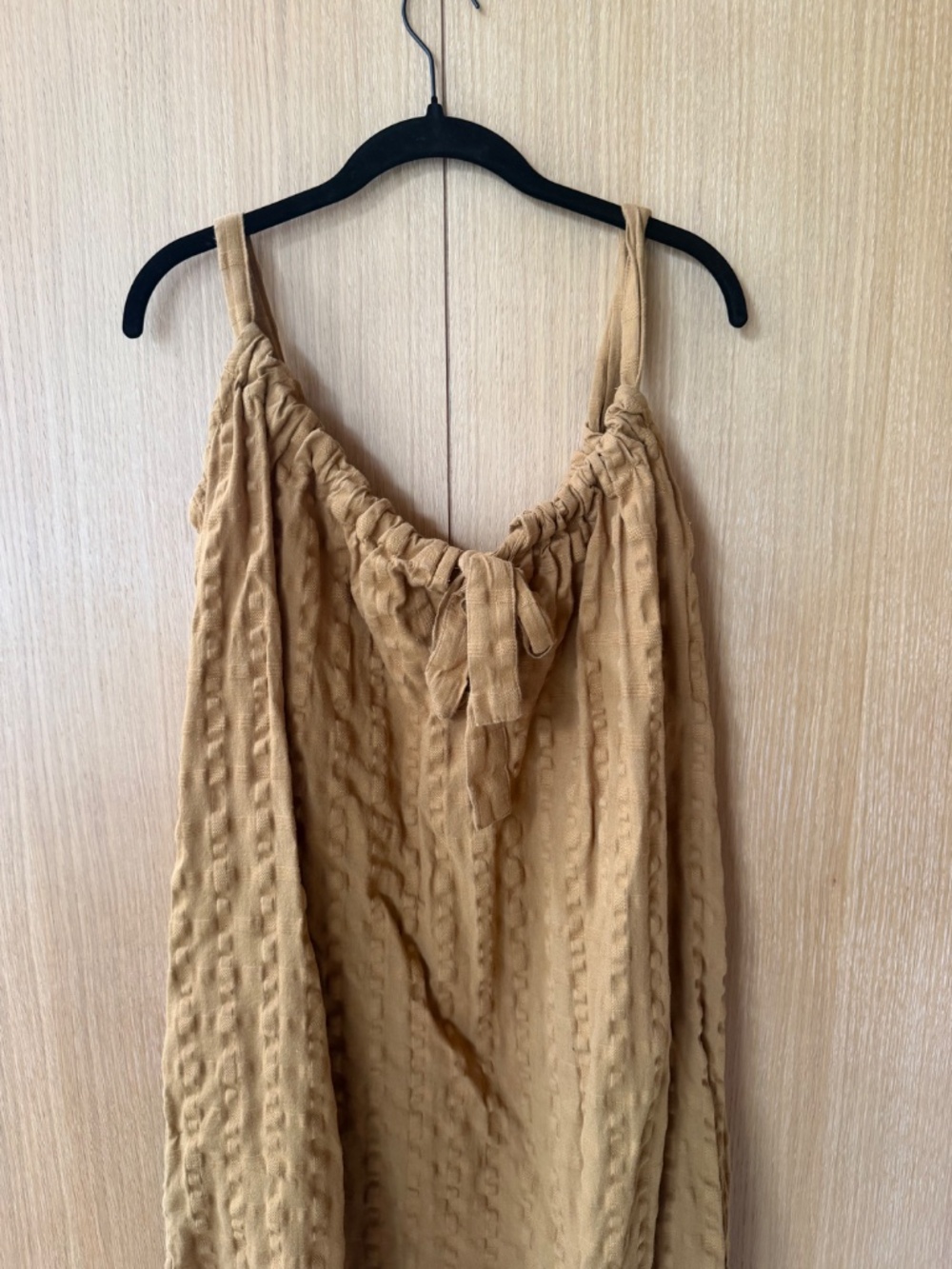 Mara Hoffman Swim Lexi Woven Cotton Dress Mustard Size Small - Picture 6 of 11